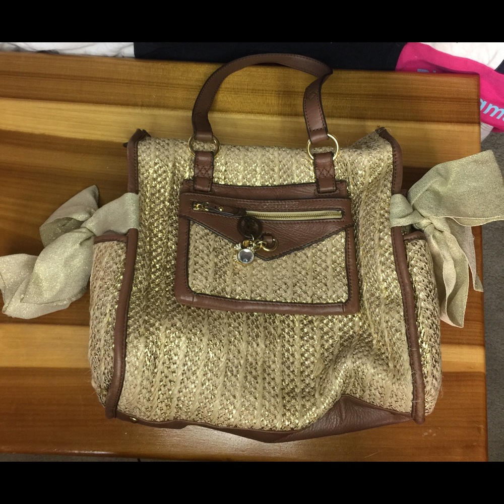 Juicy Couture Straw Daydream Bag