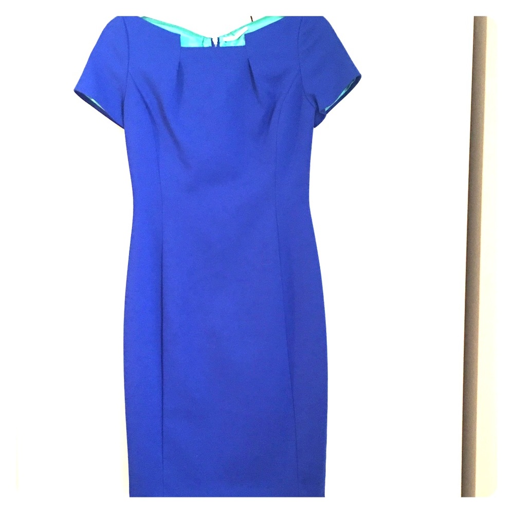 Classy blue dress