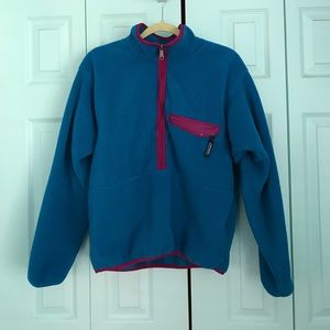Vintage zip-up Patagonia pull over sweatshirt