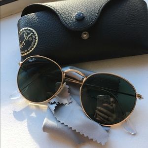 Authentic Round Metal Ray-bans