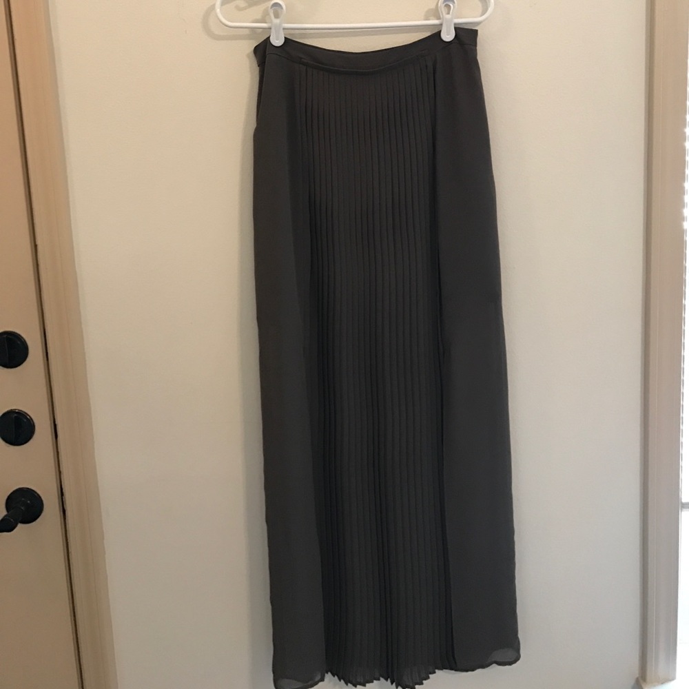 Army Green Maxi skirt