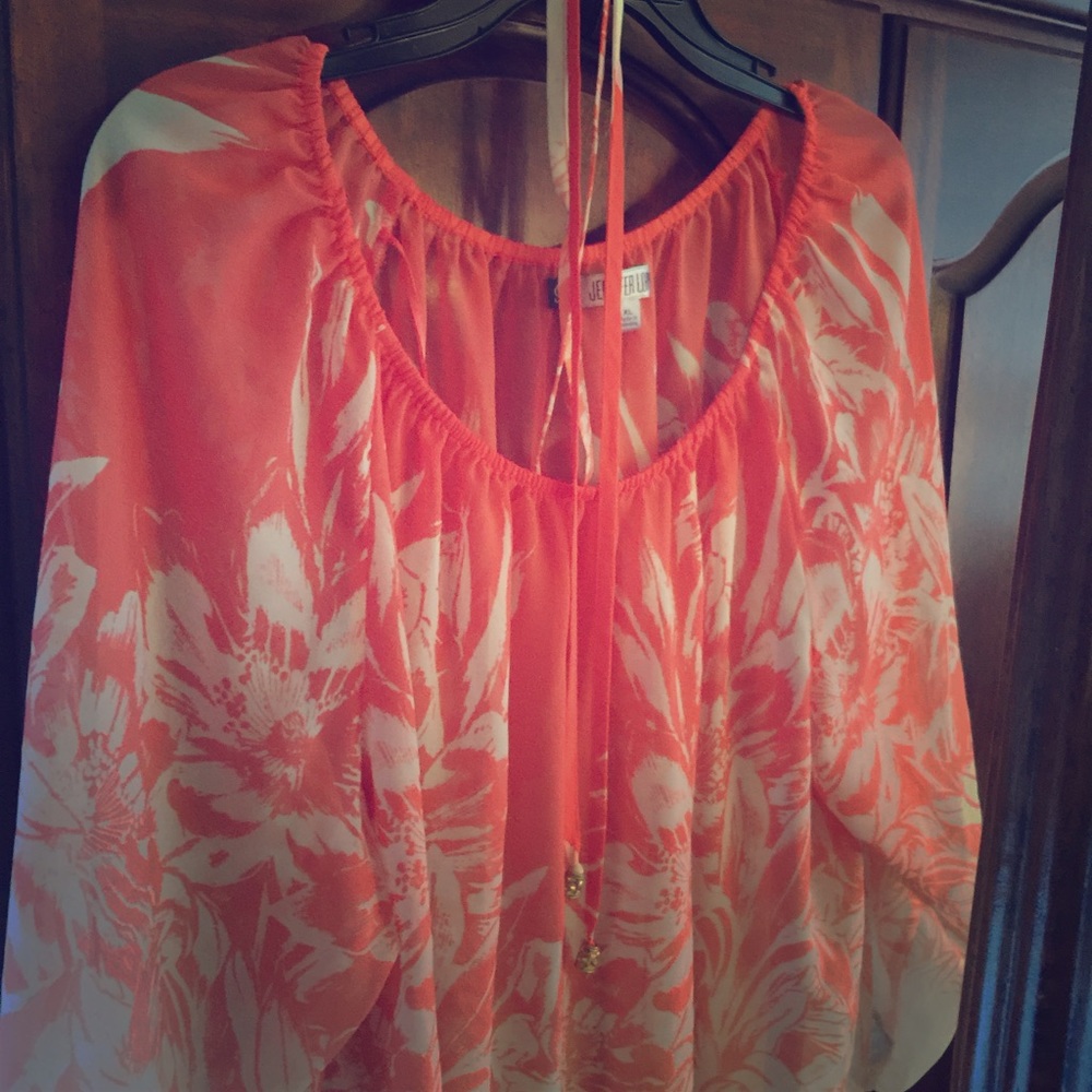 Beautiful soft sheer blouse