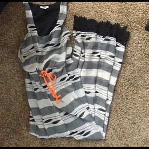 Bar III printed maxi dress. Size medium