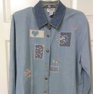 Jean Shirt By Teddi