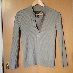 Vintage Ralph Lauren Active Grey V-Neck Sweater