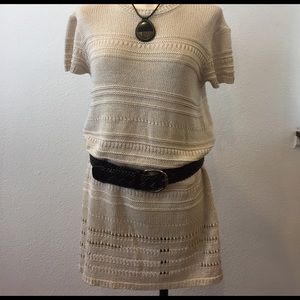 Zara crotchet dress Small