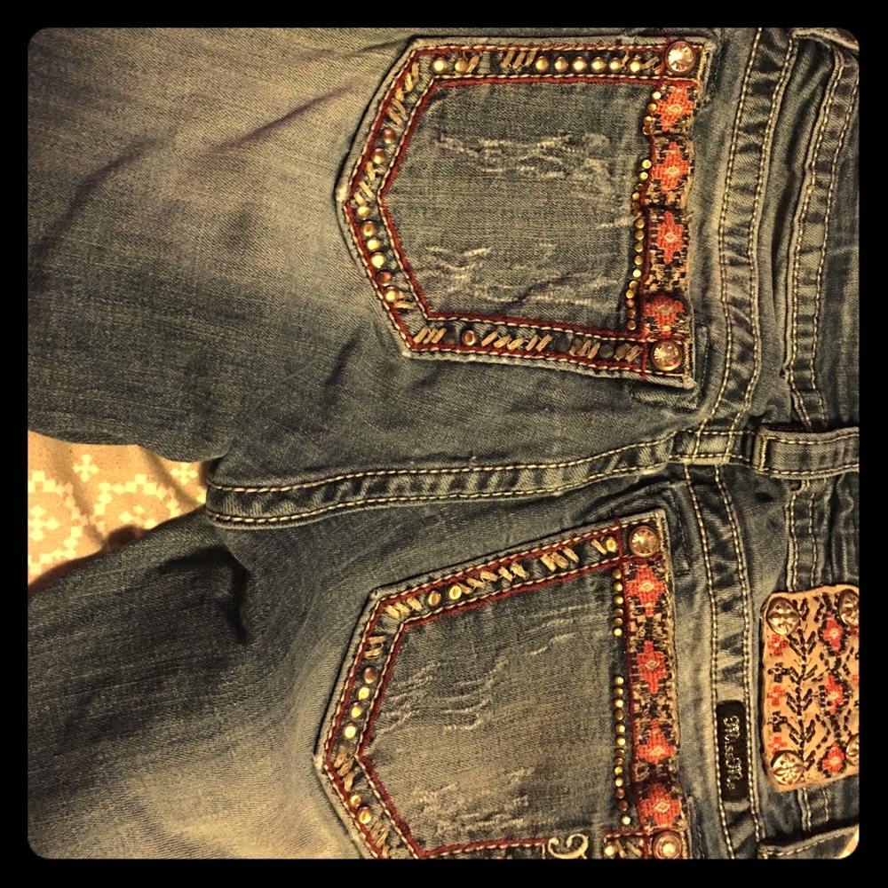 Boot cut miss me jeans