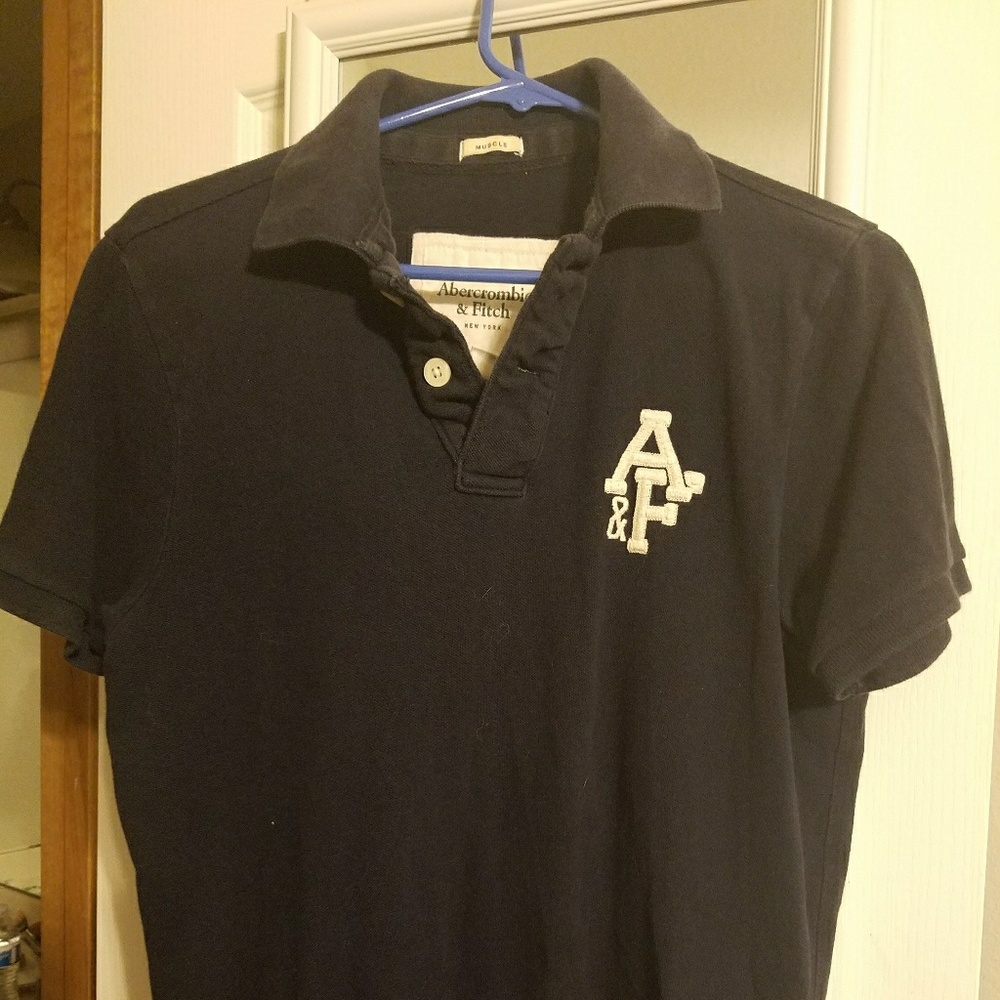 Mens Abercrombie & Fitch Rugby Polo