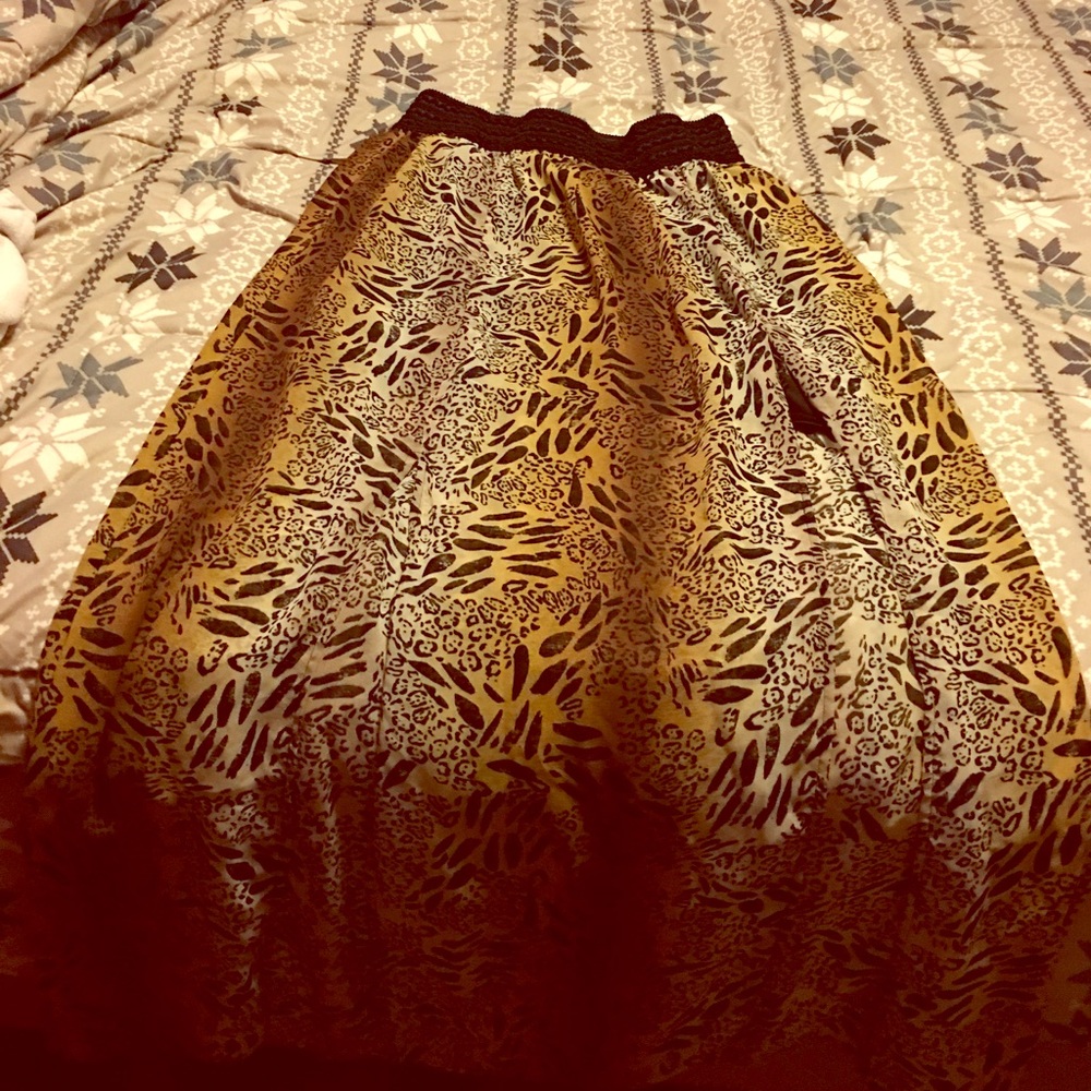 Printed skirt