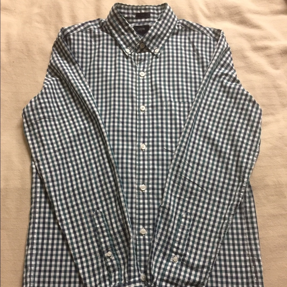 Jcrew slim washed shirt (men's small)
