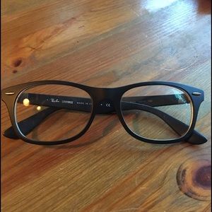 Ray ban black prescription glasses