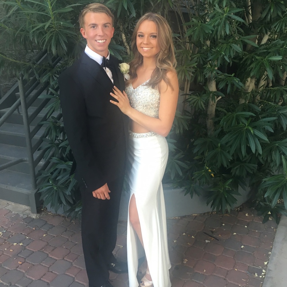 Prom girl 2 piece dress-size 4