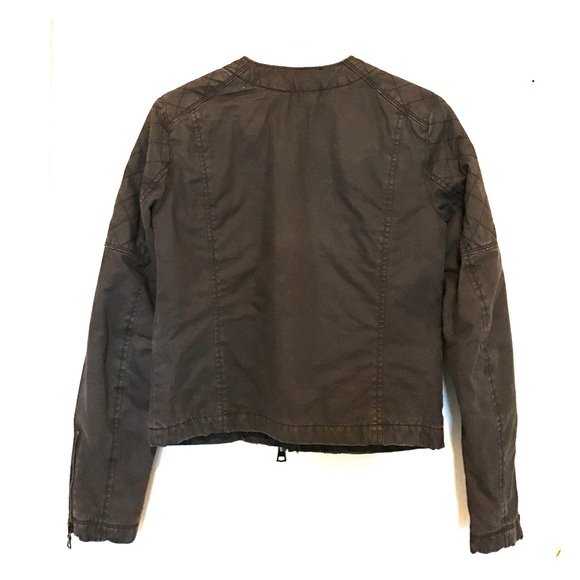 Grey gap canvas jacket - Picture 2 of 3