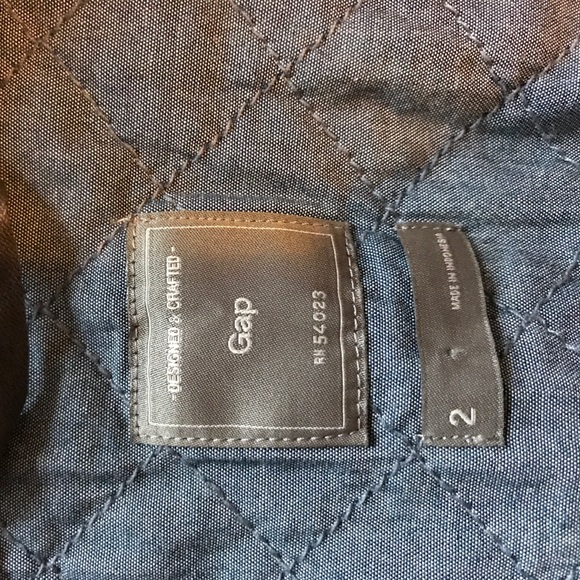 Grey gap canvas jacket - Picture 3 of 3