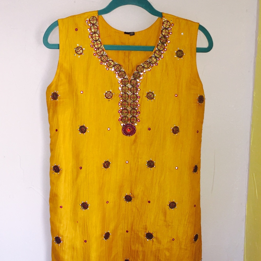 Embroidered Silk tunic