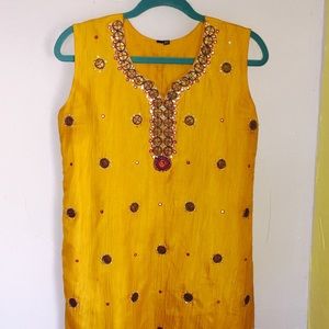 Embroidered Silk tunic