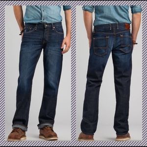 NWOT MENS Lucky Brand slim boot size 29 x 32