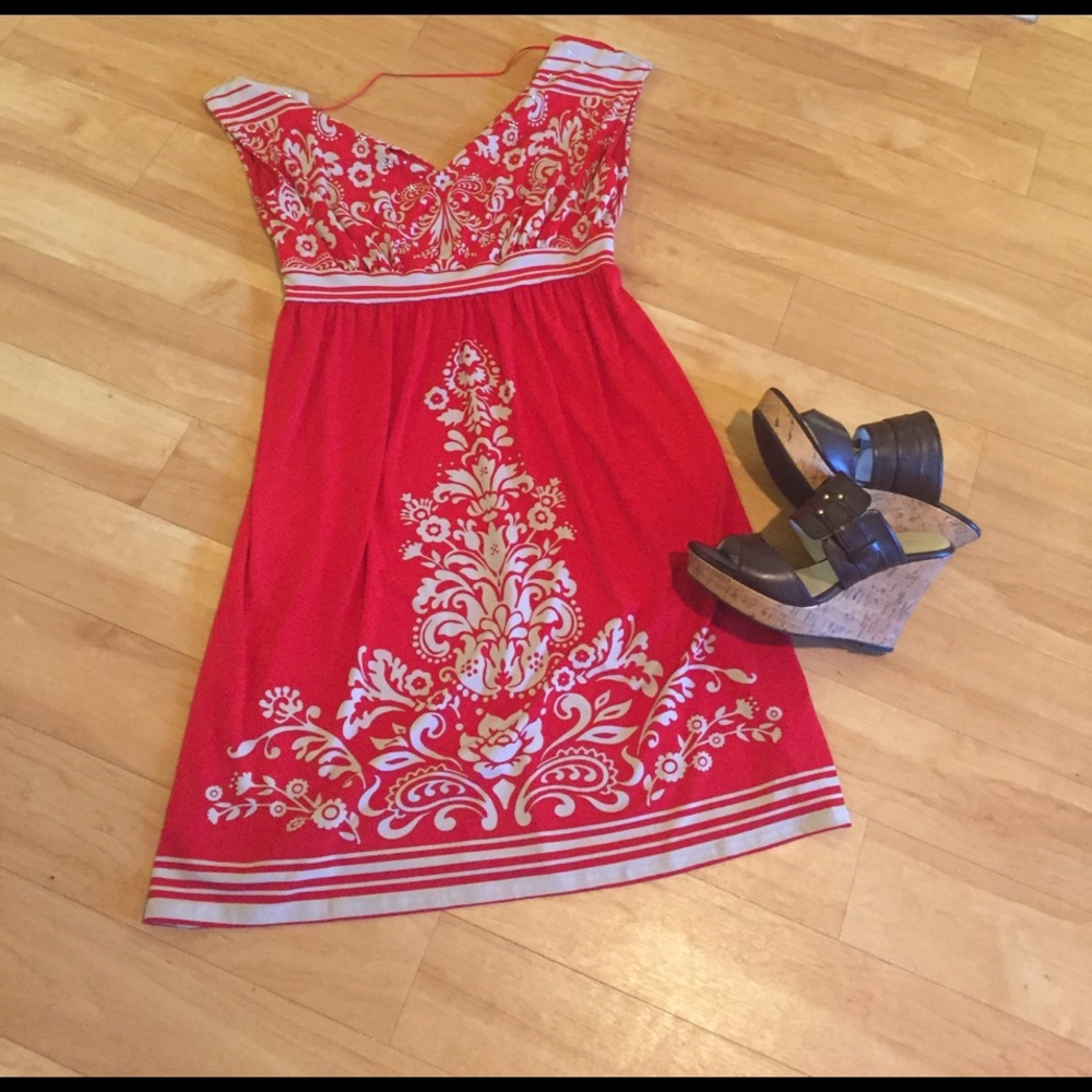 Red dress