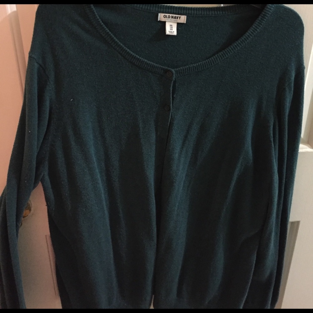 Teal sweater Cardigan