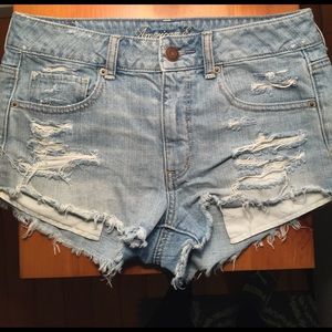 Daisy duke denim shorts