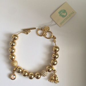 Spartina charm bracelet