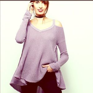 Free people v neck moonshine xs