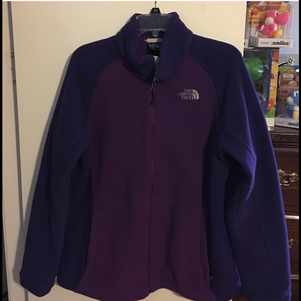 Purple North Face Fleece
