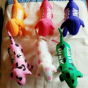 Ⓜ️Lot of 6 PINK dogs