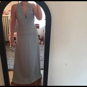 Light blue prom dress