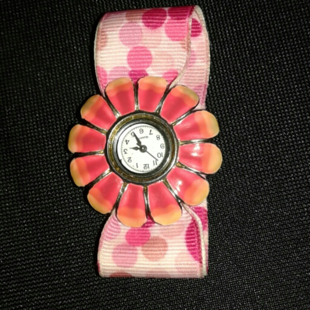 ON SALE WOW! Flower watch! WORKING Nwot flower watch