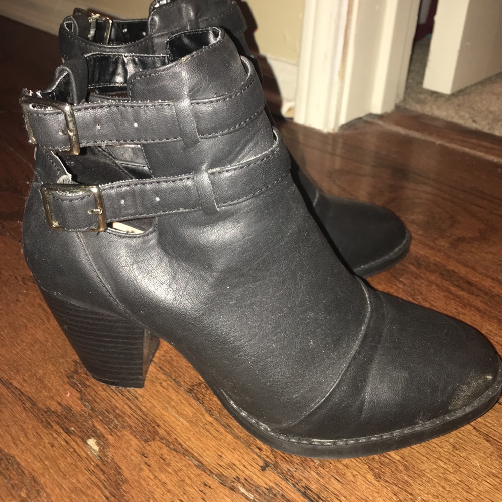 Black booties