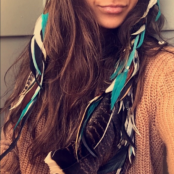 HP 🎉🛍💕 Feather headband - Picture 1 of 5