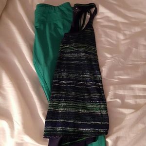 Athleta capris and tank outfit
