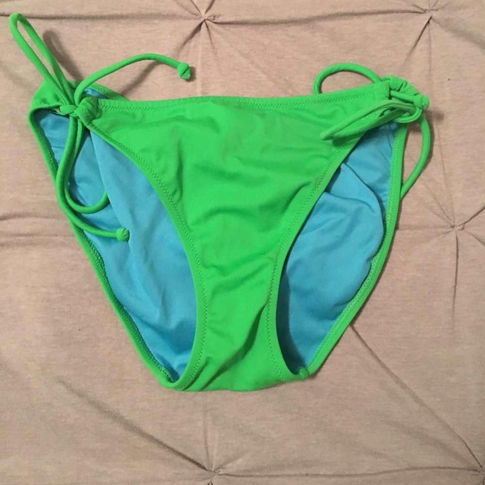 Victoria's Secret green bathing suit bottoms