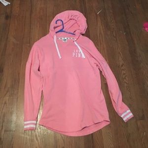 Pink hoodie in good condition!