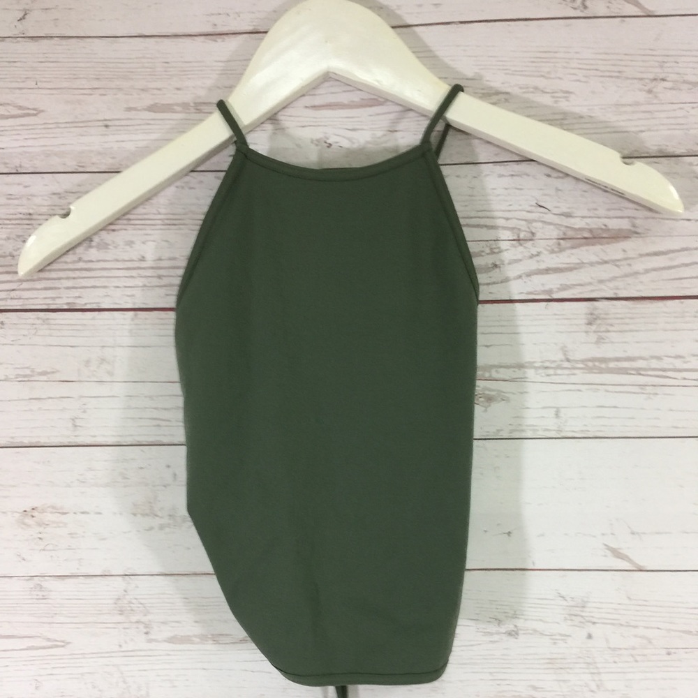 New Free People Seamless Crisscross Back Crop Top