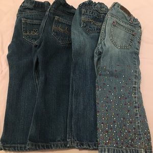 Bundle of 2T Jeans