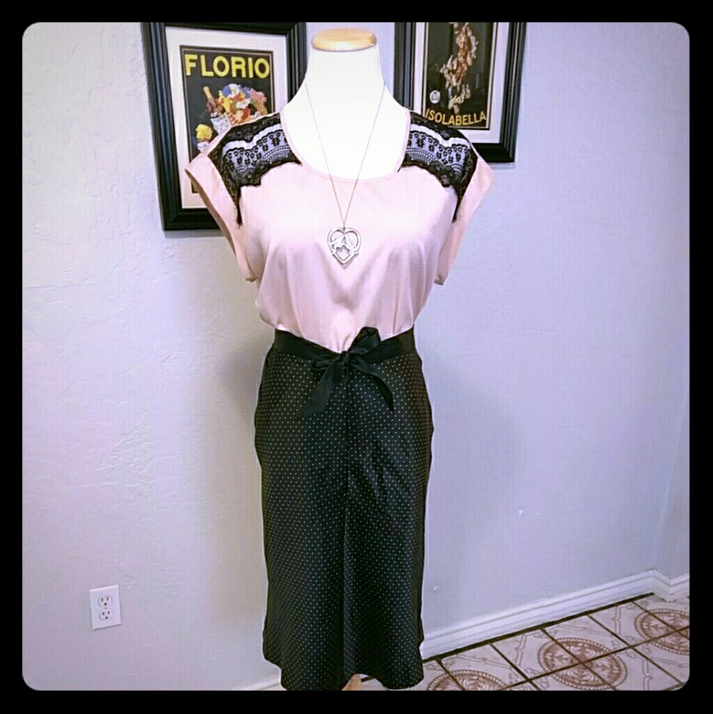 Silk Banana Republic Skirt