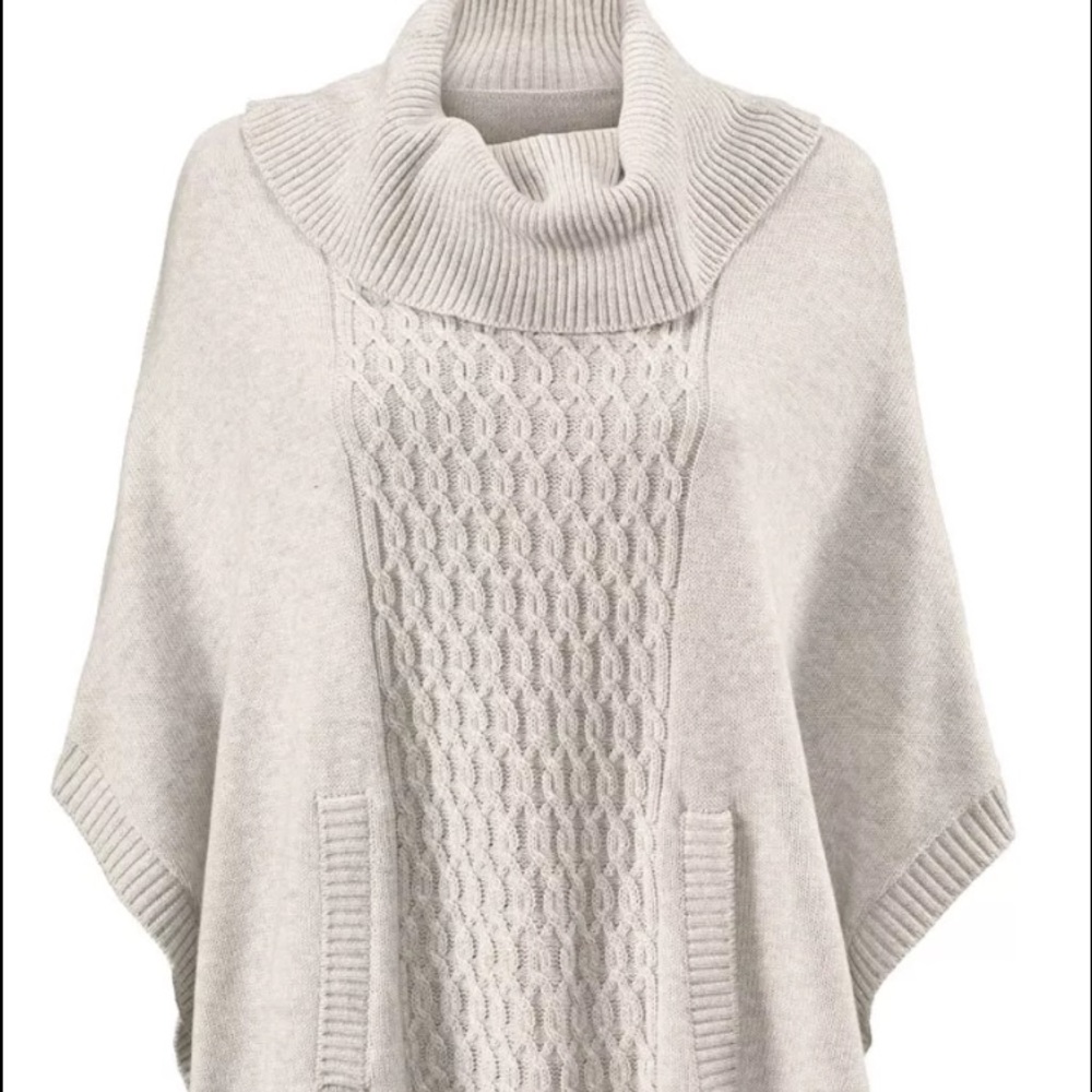 Cabi 2015 cowl poncho Sz L #3003