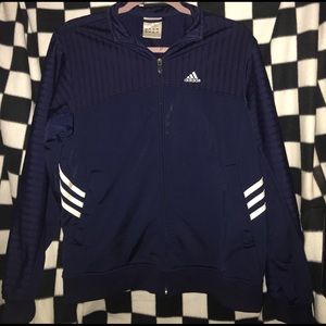 navy blue adidas jacket