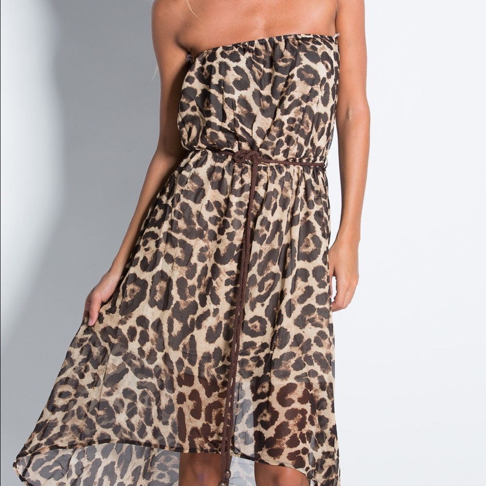 Holt Leopard Sun Dress