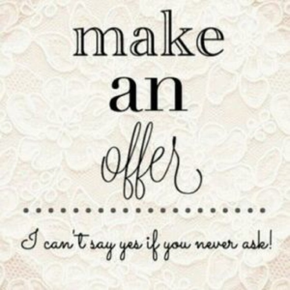 Make me an offer!