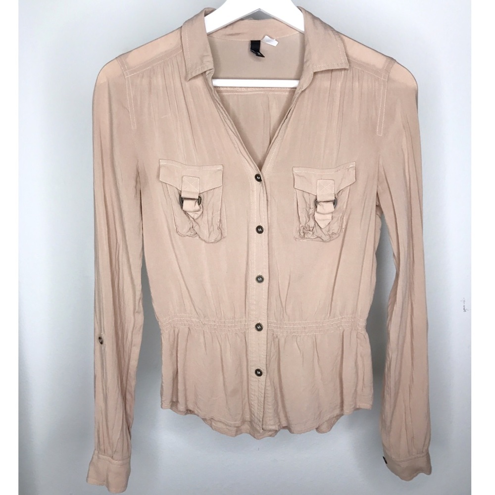 Nude Blouse