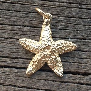 James Avery 14k Gold Starfish Charm
