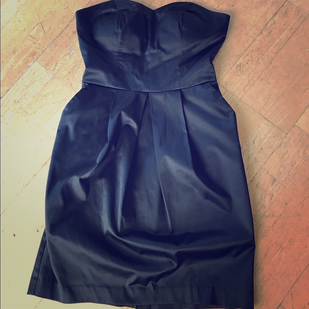 Strapless Little Black Dress