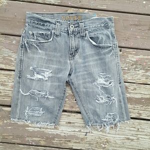 Custom Made Ripped Boy Levi's