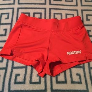 Classic hooters orange shorts