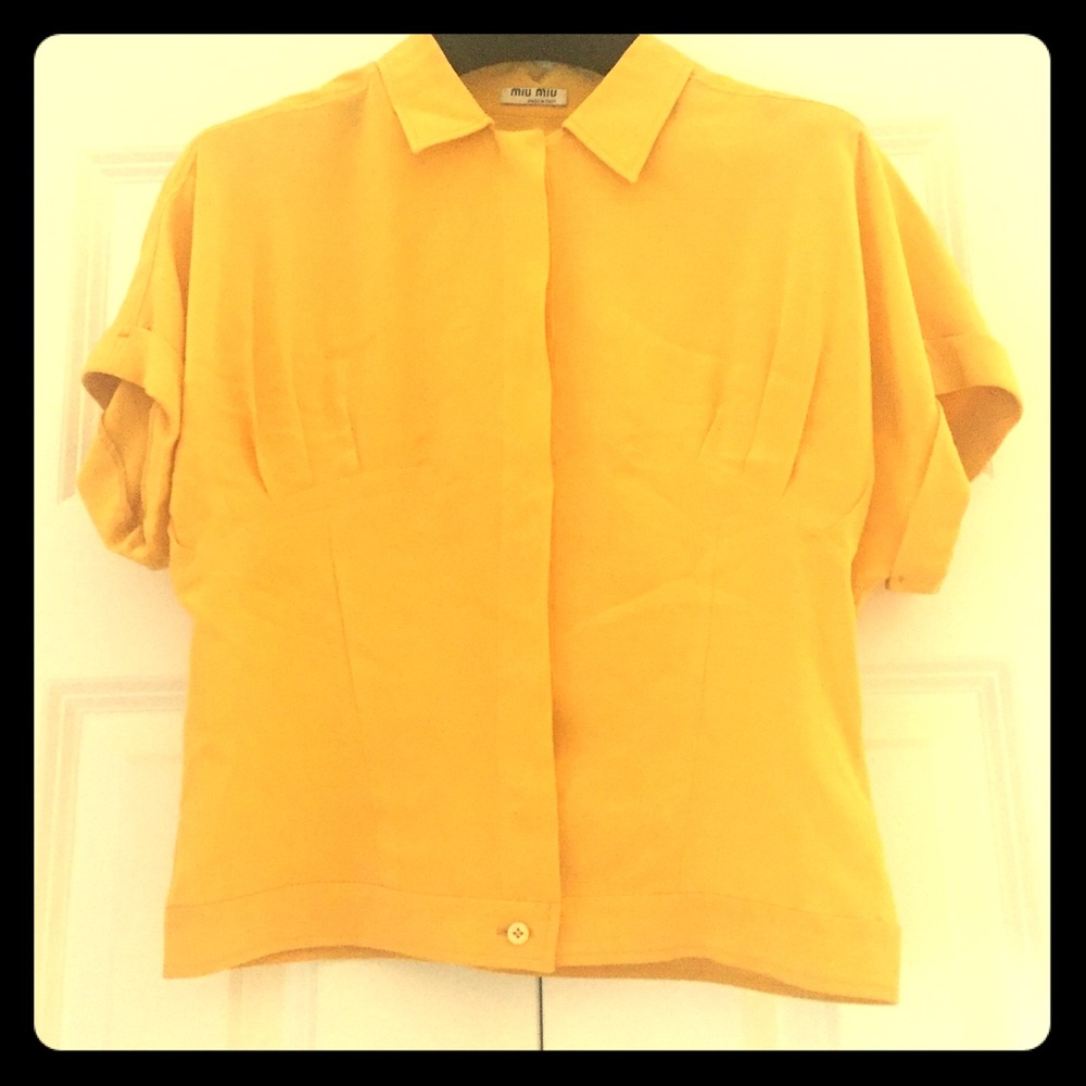 Miu Miu Silk Blouse