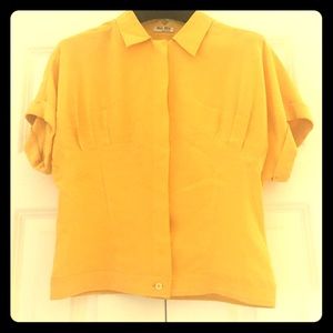 Miu Miu Silk Blouse