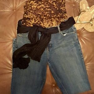 Levi's Signature jeans, 14L. Boot cut, Mid-rise.